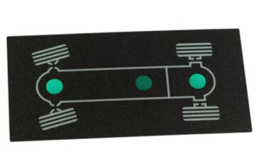 Transparenter Lichtleiter Prisma für VW T3 Syncro Differentialsperren-Anzeige